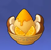 ハニーココナッツかき氷画像