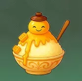 ハニーポップかき氷画像