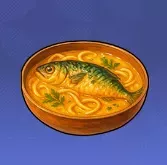 フィッシュヌードルカレースープ画像