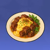 ブロックチーズステーキ画像