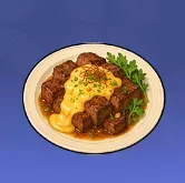 ブロックチーズステーキ画像