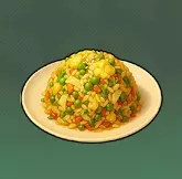 野菜チャーハン画像