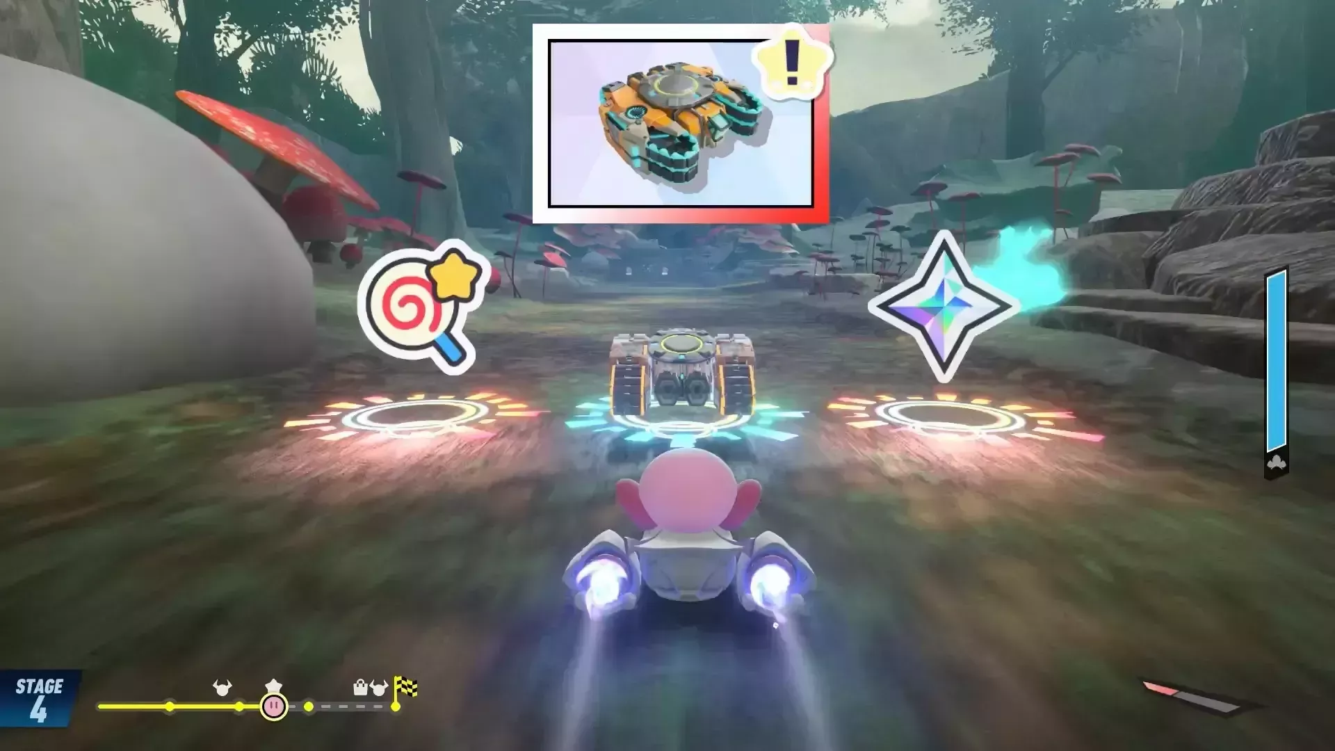 中盤の道中でタンクスターを入手