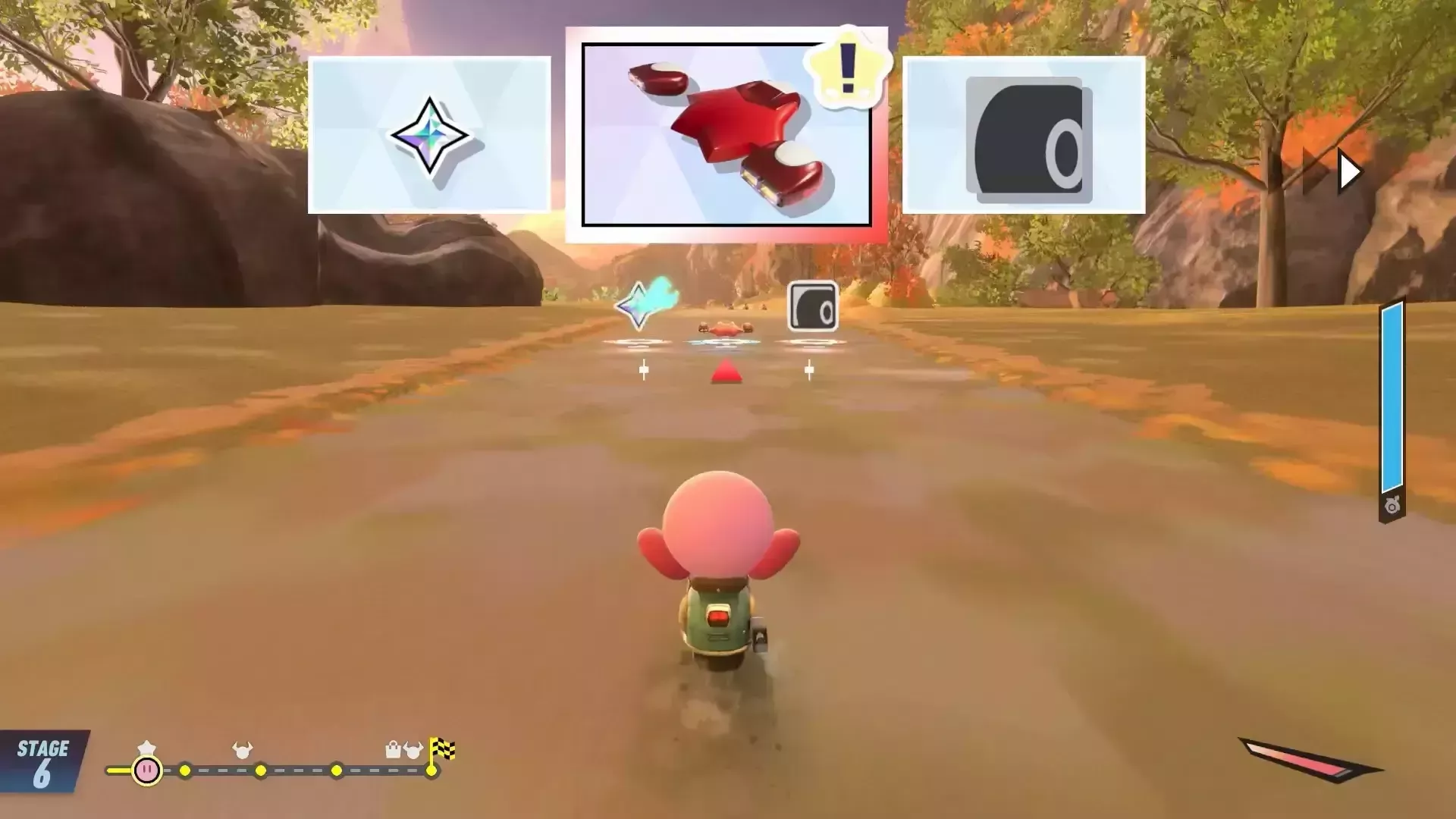 道中でターボスターを入手