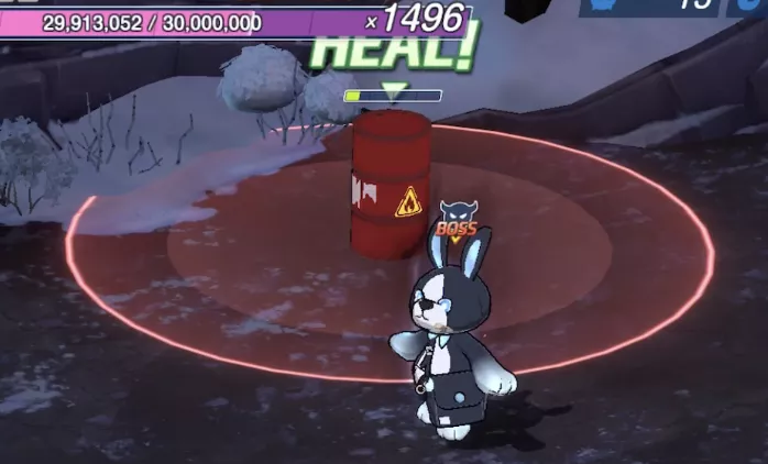 ドラム缶の回復