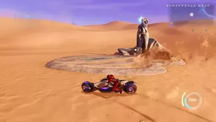 高機能バイク「ヴァイオラ」で探索しやすくなった