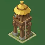 監視塔のアイコン