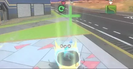 マシンが重力に引きずられる画像