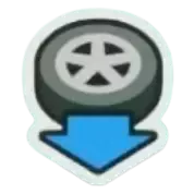 スピードダウン画像