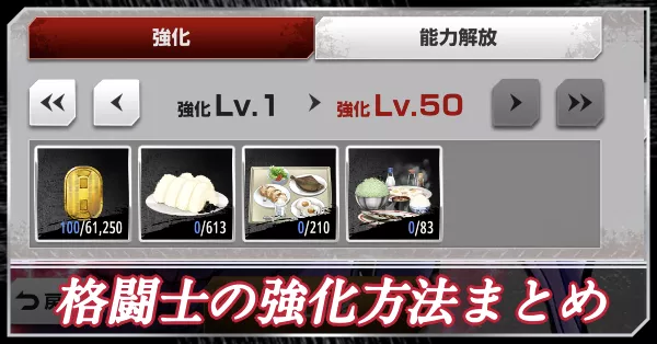 強化方法まとめ