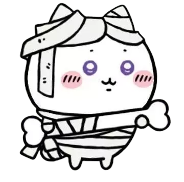 ハチワレ（ハロウィン）画像