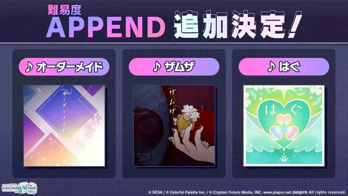 APPEND追加