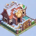 ペットの小屋のアイコン