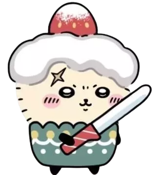 ラッコ（クリスマス）画像