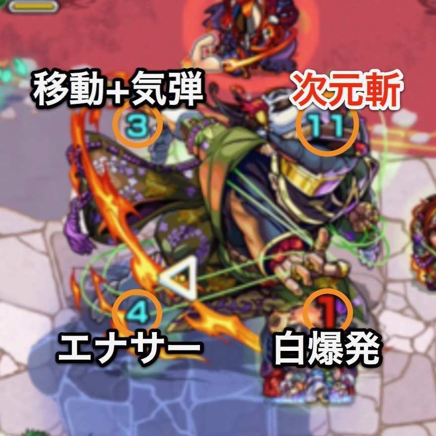 ハトリー1の攻撃パターン