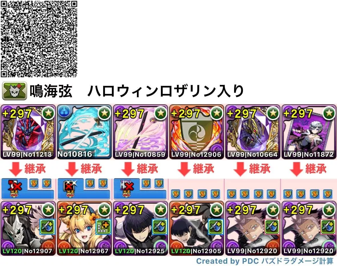 ハロウィンロザリン入り