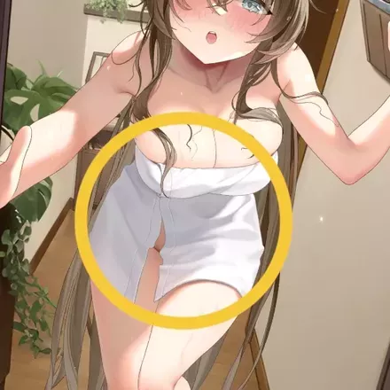 少女廻戦の落ちないバスタオルのタップする場所