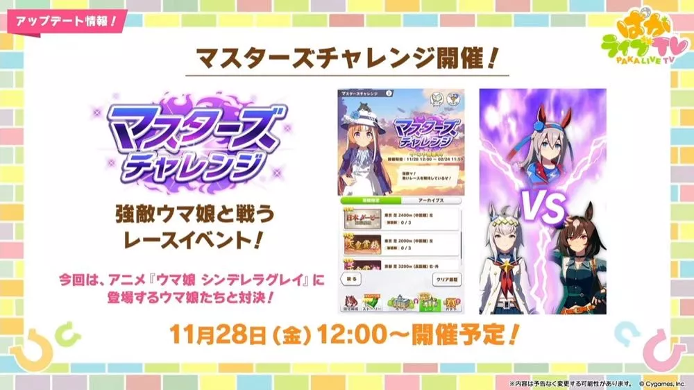 マスターズチャレンジ