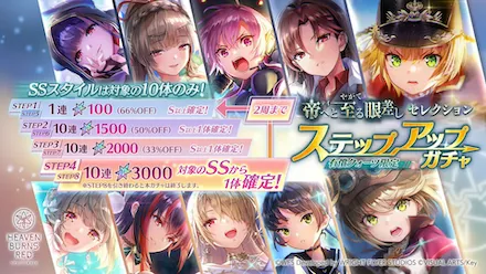 3.5th Anniversary ユニゾンステップアップガチャ