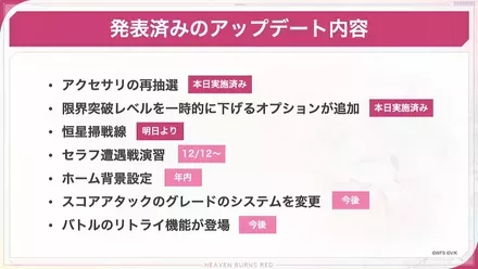 公式生放送の情報まとめ