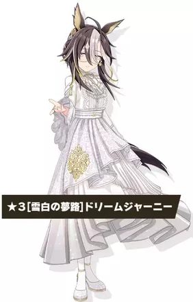 ［雪白の夢路］ドリームジャーニーの画像