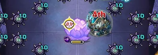 黄色ドクロで防御ダウン