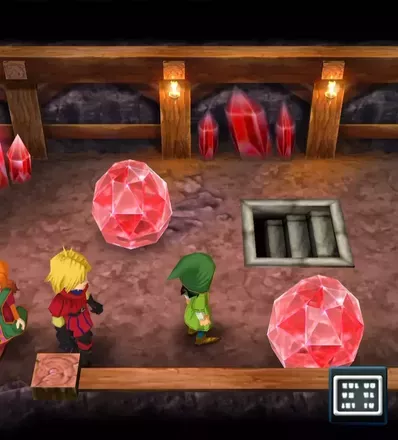 南東の階段に向かう