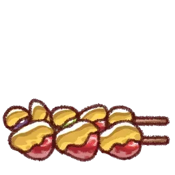 金のフルーツ飴