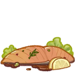 ハニーガーリックサーモン