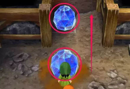 カラーストーンを破壊