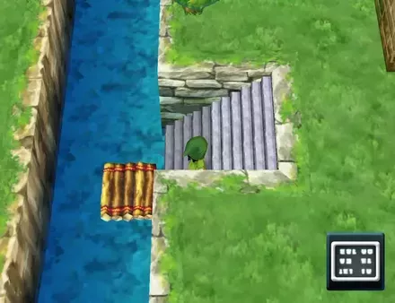 西の階段で降りる