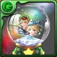 聖夜の祝宴・リズレット＆エルシャのスノードームの画像