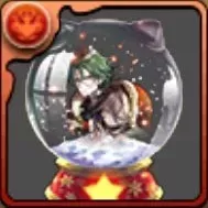 陰陽省の聖祭・ミカゲ＆クウカンのスノードームの画像