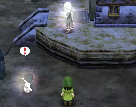 光っている石像