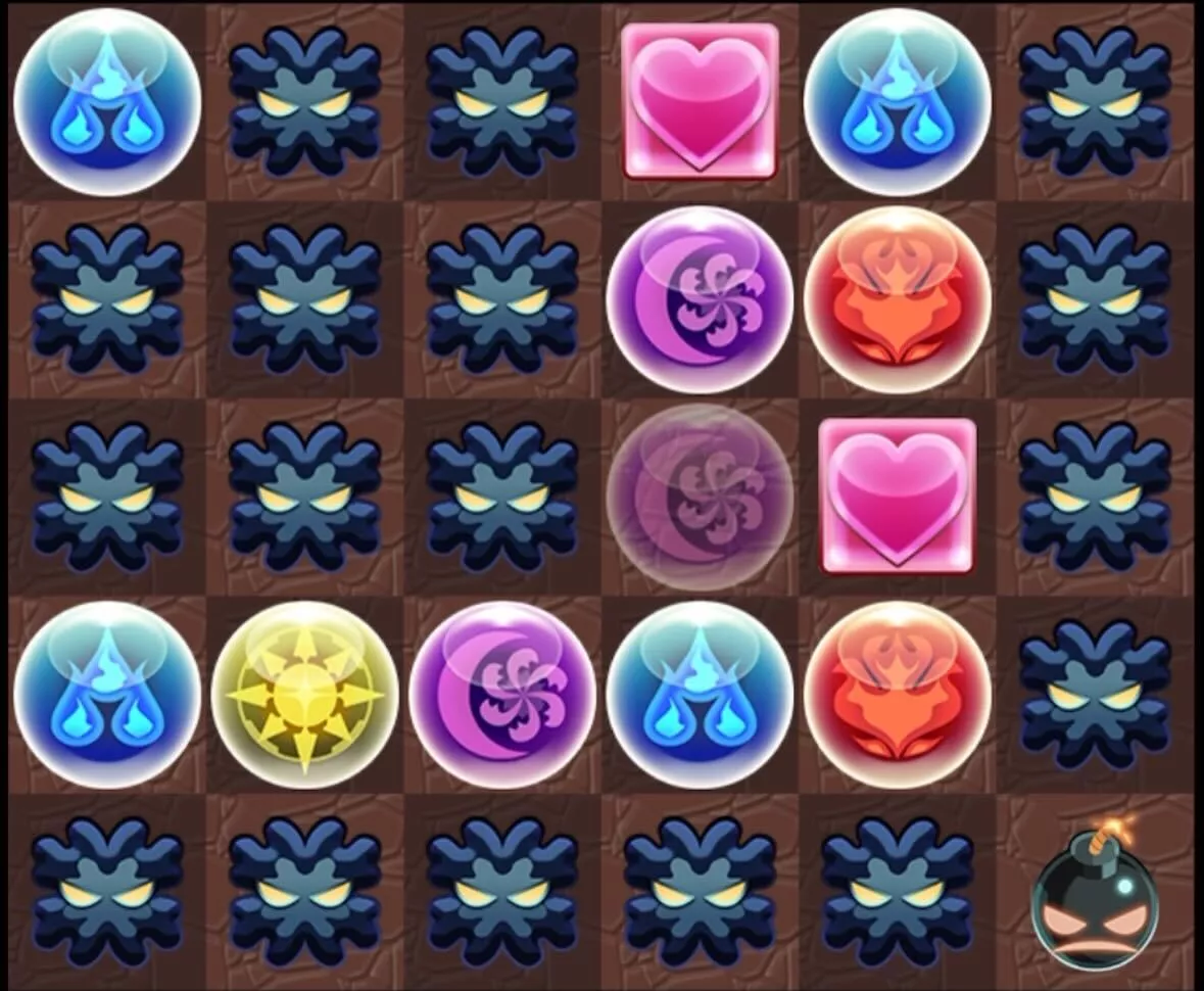 6Fは固定配置でお邪魔を全消しする