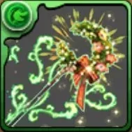 クリスマスフローディア装備（リースロッド）