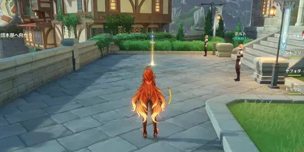 クレー魔女の課題開始地点