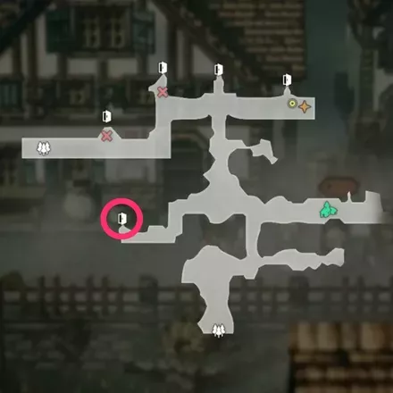 ケルザスとの出会いのマップ