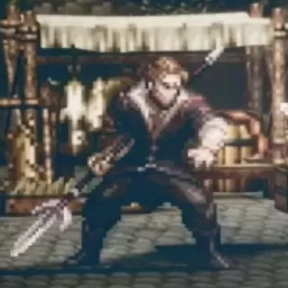 屈強な黒服画像