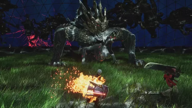 コードヴェイン2戦闘シーン