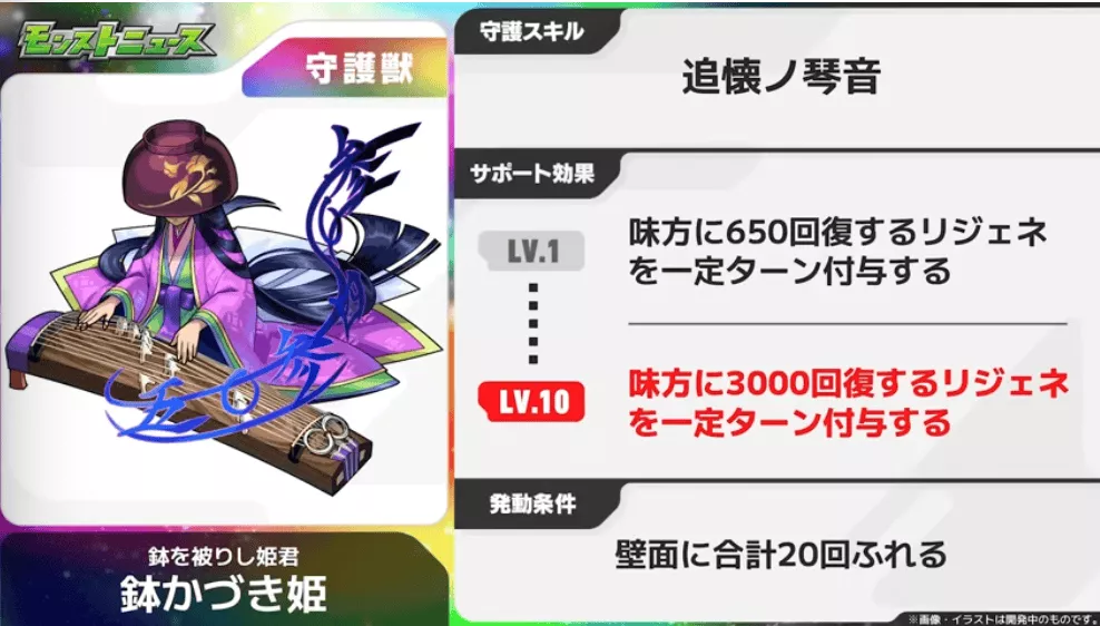 鉢かづき姫の性能