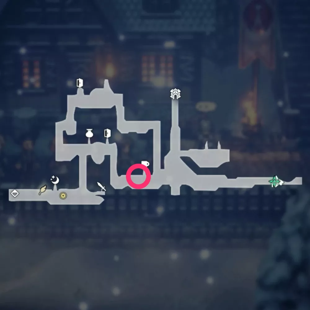 デリティアとの出会いのマップ