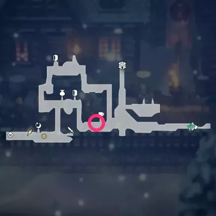 デリティアとの出会いのマップ