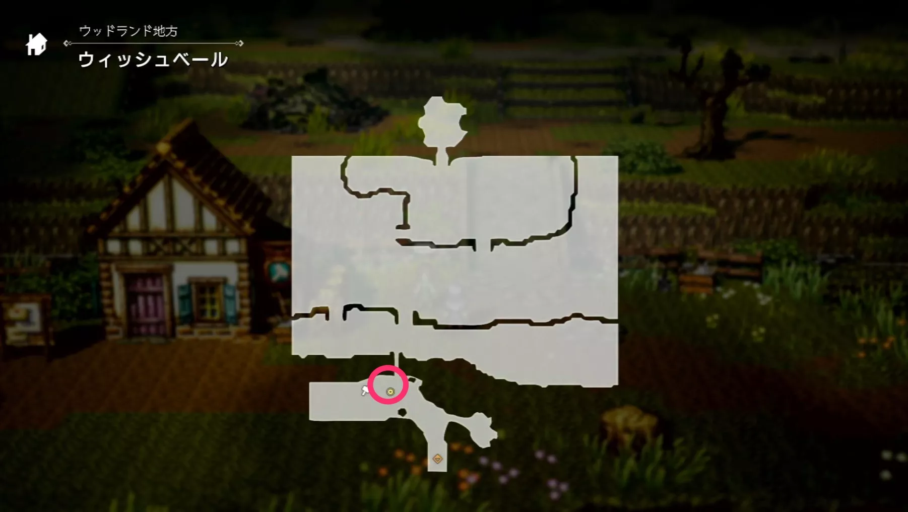 復興の灯火 その1のマップ