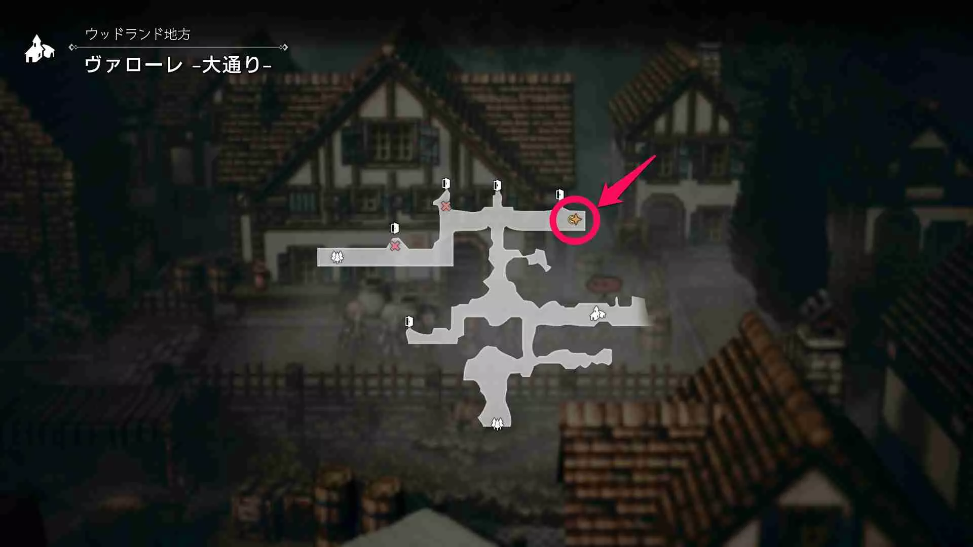 最後の樽のマップ