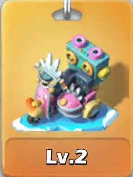 カラフルな三輪車