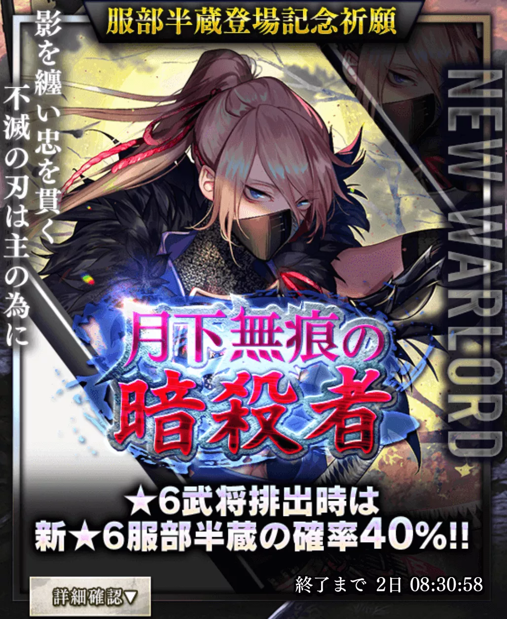 月下無痕の暗殺者