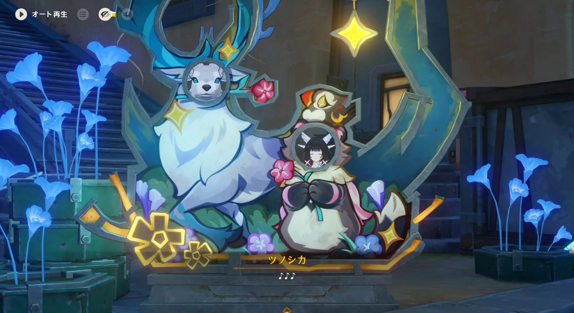 隠し顔出しパネル