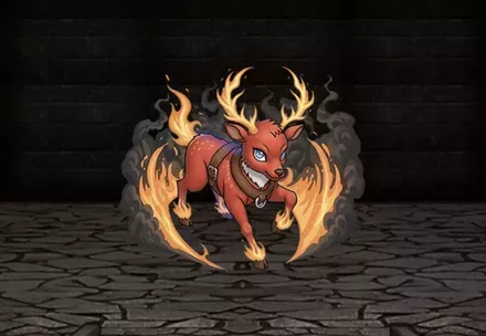 炎角の聖獣カリブーの画像