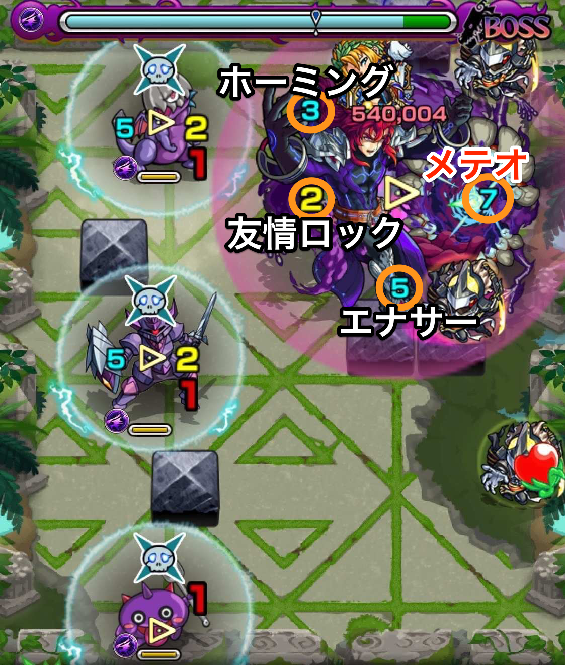 エティカ2のボスステージ1